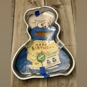 COOKIE MONSTER Happy Birthday Cake Pan
